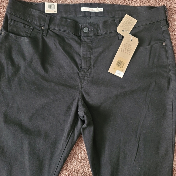 Levi's Sculpt Black Skinny Jeans Classic Style - Picture 4 of 11